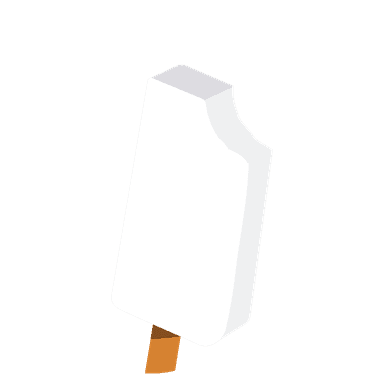 Paleta sabor coco
